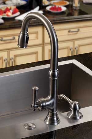 Jacobean - Pull-down Kitchen Faucet - 2470-5103 - || Newport Brass