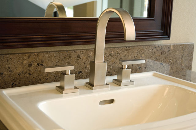 3410S10 by Newport Brass - Satin Bronze - PVD Widespread Lavatory Faucet