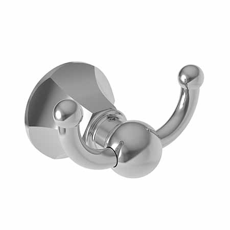 H10-9239 Newport Collection Double Robe Hook, Oil Rubbed Bronze Small