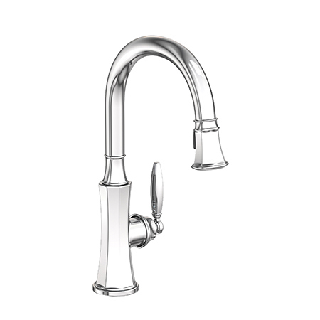 Newport Brass 1200-5223/04 Metropole Prep/Bar Pull Down Faucet Satin Brass