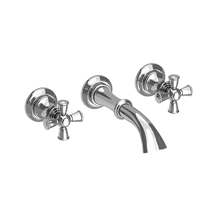 Sutton Wall Mount Lavatory Faucet 3 2441 Newport Brass