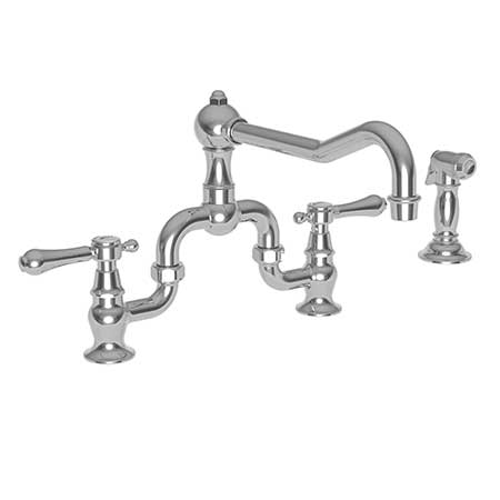 Chesterfield Kitchen Bridge Faucet With Side Spray 9453 1