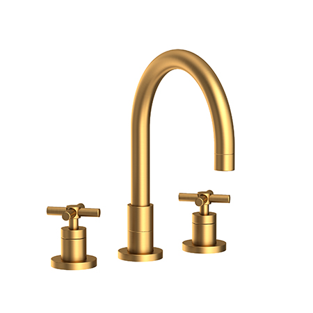 Newport Brass 1030-5103/04 Satin Brass East Linear Kitchen Faucet