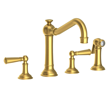 3-Hole Kitchen Faucets